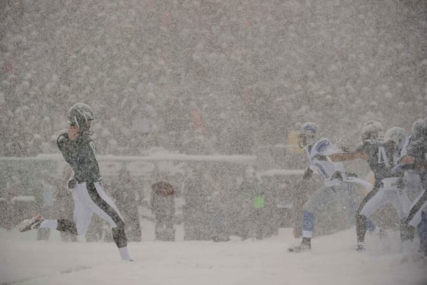 Week 14 Eagles-Lions snowstorm game, in pictures - Sports Illustrated