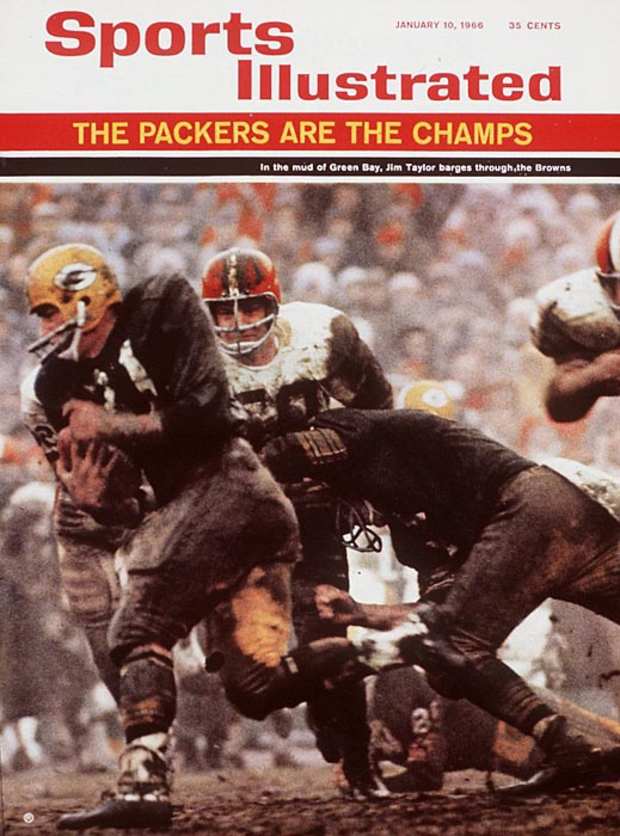 Green Bay Packers Paul Hornung And Jim Taylor Sports Illustrated Cover by  Sports Illustrated