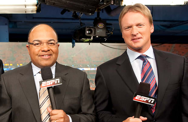 NFL Play-By-Play Voices Mike Tirico, Ian Eagle On Calling Ravens