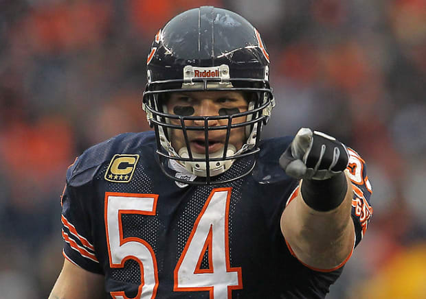 Chicago Bears - Brian Urlacher was just named one of 27