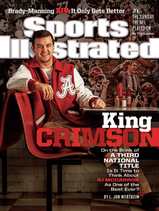 Alabama QB AJ McCarron graces the cover of this week's Sports Illustrated - Sports  Illustrated