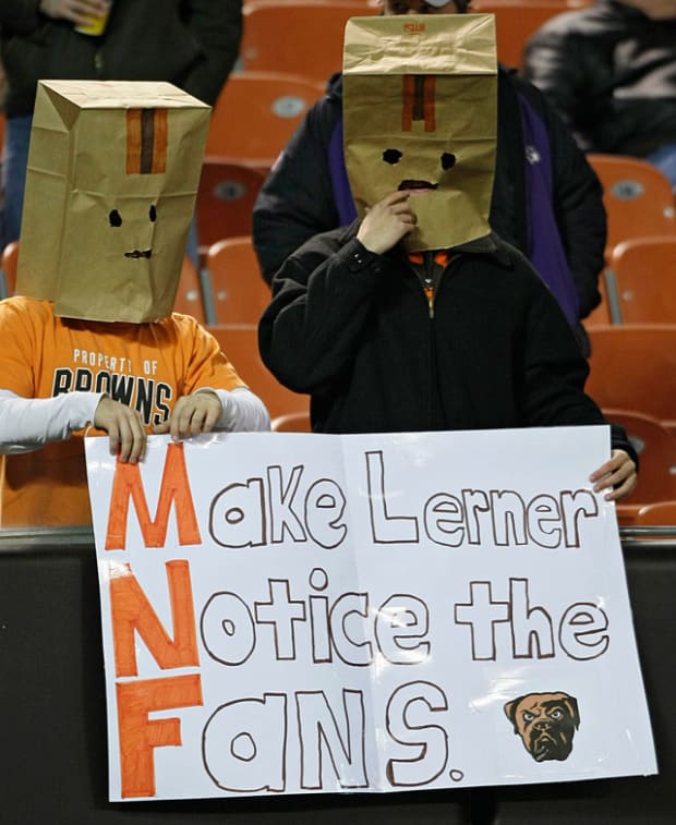 Fans With Bags Over Their Heads - Sports Illustrated