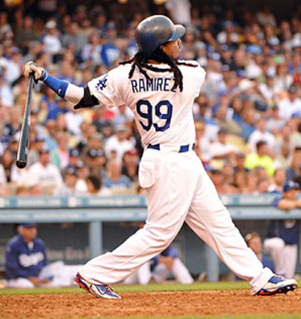 manny ramirez dodgers jersey