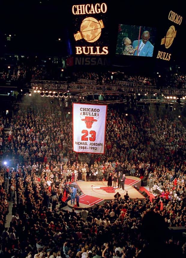 michael jordan jersey number retired