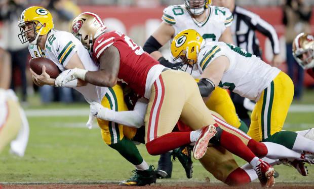 49ers rout Packers 37-8 as San Francisco posts 10-1 record