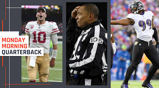 San Francisco 49ers quarterback Alex Smith (11) watches a replay from the  sidelines of the Louisiana Superdome during action against the New Orleans  Saints at the in New Orleans on December 3