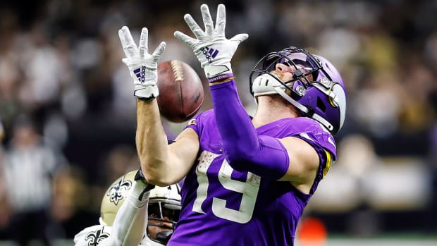 Cousins, Vikings upend Saints 26-20 in OT in NFC playoffs