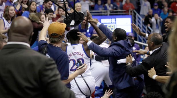 New on Sports Illustrated: Silvio De Sousa Gets Off Easy in Punishment for Kansas-Kansas State Brawl