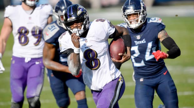 Lamar Jackson continues MVP bid in Ravens' win over Patriots by playing  'Lamar football', NFL News, Rankings and Statistics