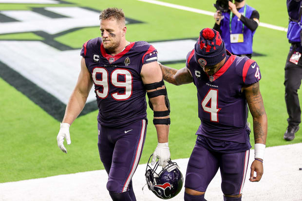 Retired NFL star JJ Watt laughs off text message asking him to