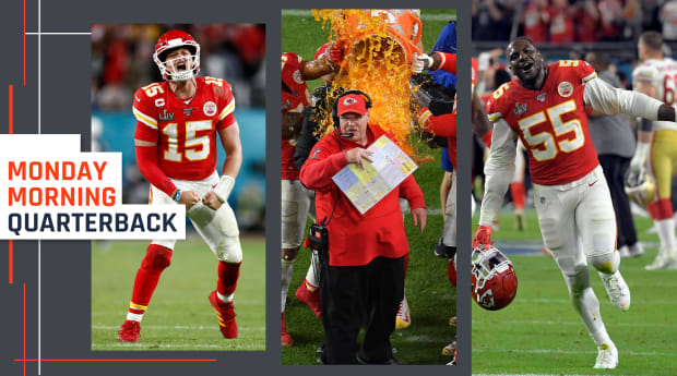 Andy Reid Gets Gatorade Bath as Chiefs Run Out the Clock and Win Super Bowl  LIV