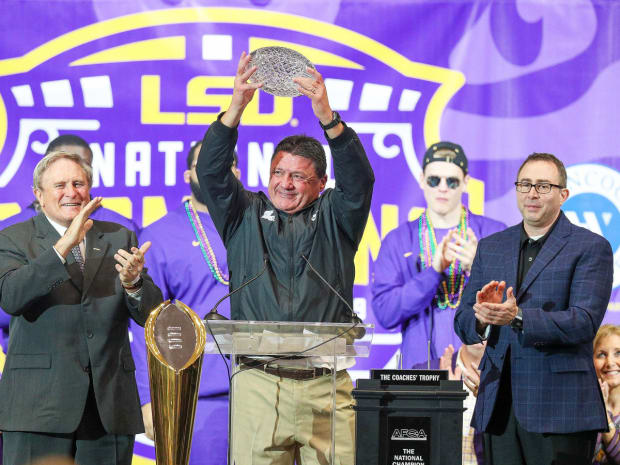 ed orgeron the athletic