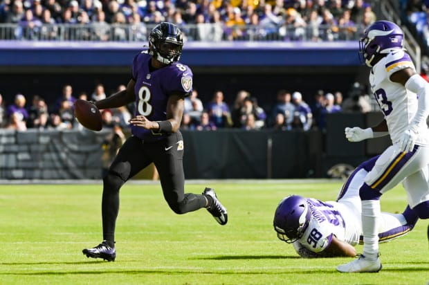 Lamar Jackson's rise to stardom explained as incredible Ravens stats emerge  - Daily Star