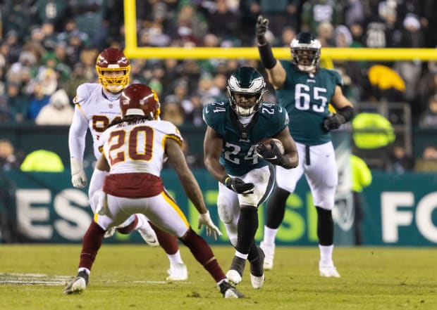 Philadelphia Eagles. Boston Scott's Role will Grow With Miles Sanders Out -  Sports Illustrated Philadelphia Eagles News, Analysis and More