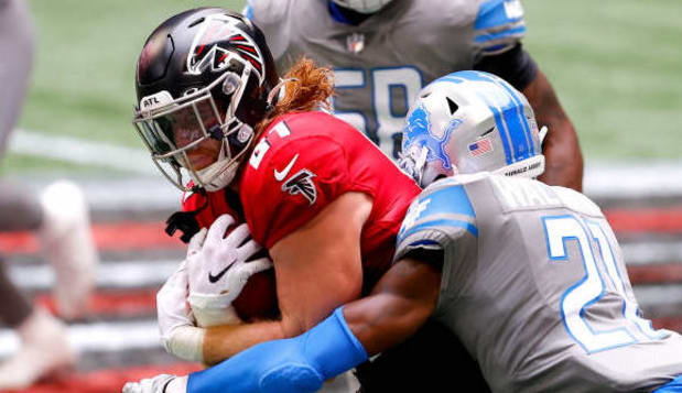 Detroit Lions Atlanta Falcons key matchup is linebackers vs. Kyle Pitts -  Sports Illustrated Detroit Lions News, Analysis and More