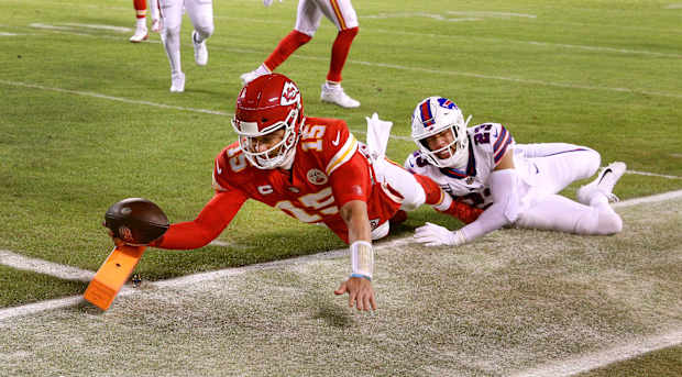 The Chiefs won 42-36 in overtime. 