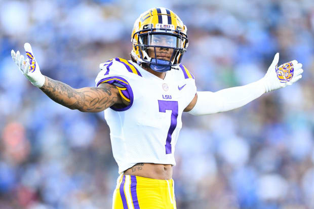 New NFL Mock Draft has Falcons Taking LSU CB Derek Stingley Jr. - Sports  Illustrated Atlanta Falcons News, Analysis and More