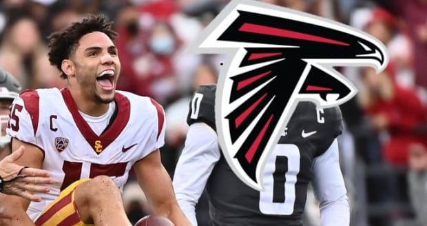 Falcons select Drake London with No. 8 overall 2022 NFL Draft pick