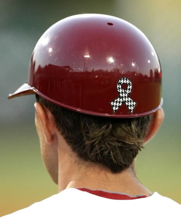 alabama baseball helmet