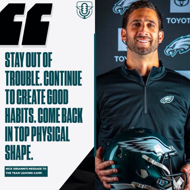 Nick Sirianni's Eagles connecting and accelerating at the right time -  Sports Illustrated