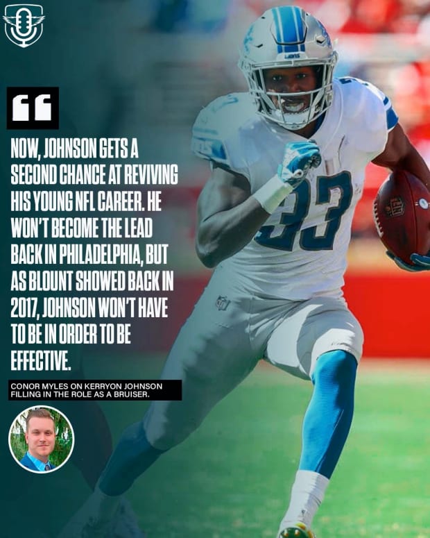 Kerryon Johnson: NFL career 