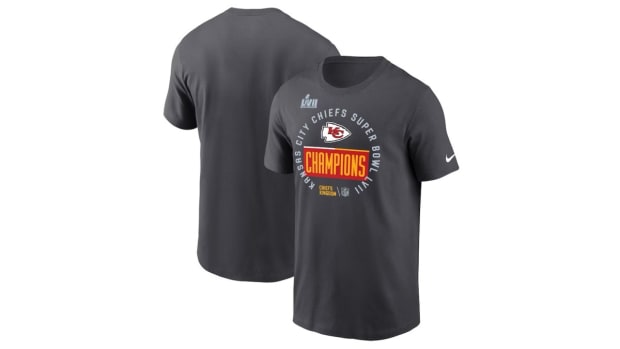 Official Kansas city Chiefs nike super bowl lviI champions locker