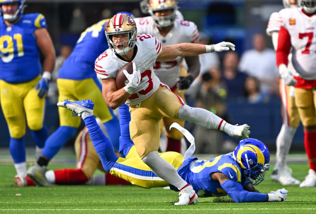 49ers' Christian McCaffrey believes NFC title was 'stolen,' rooting for  both Super Bowl teams to lose