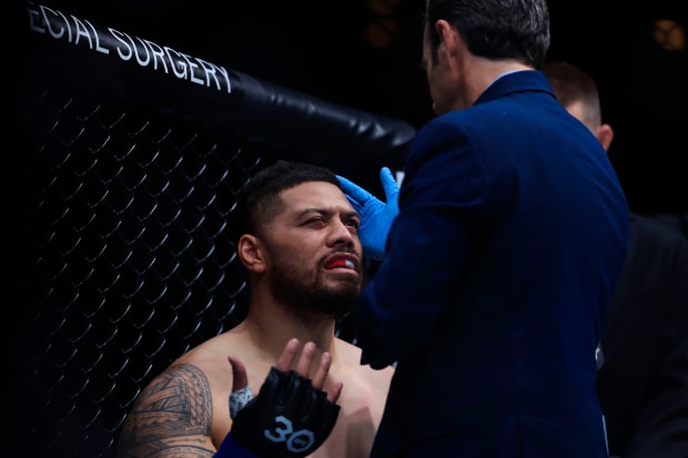 Justin Tafa Makes Angry Demands Of The UFC After Eye Poke No