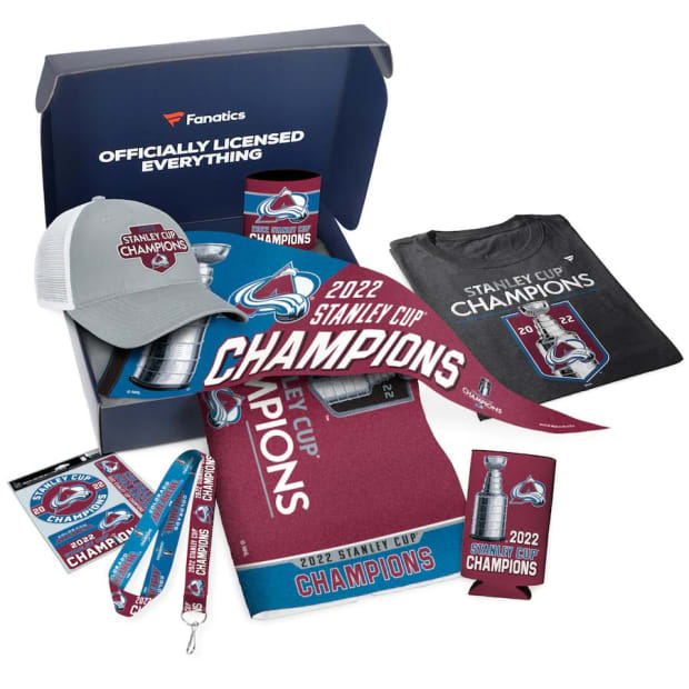 Colorado Avalanche 2022 Stanley Cup Champions Crystal Stanley Cup Filled  with Game-Used Ice From the 2022 Stanley Cup Final