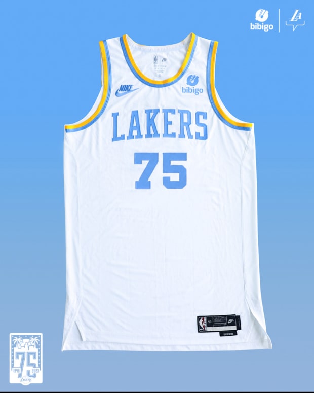 lakers uniforms blue