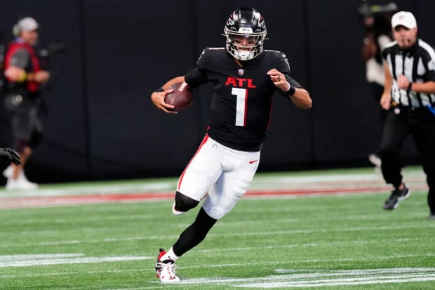 New Orleans Saints vs. Atlanta Falcons Preview: Marcus Mariota Full Of  Emotions Ahead of Atlanta Season Opener - Sports Illustrated Atlanta Falcons  News, Analysis and More