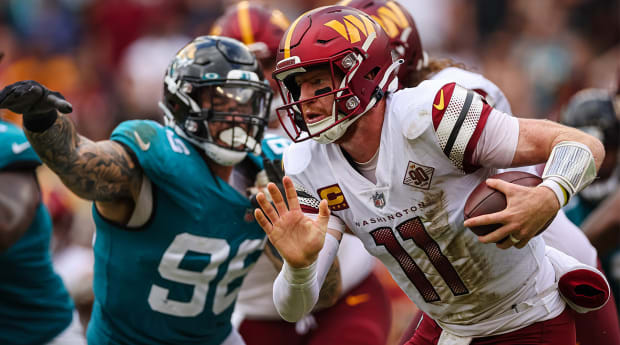 Buffalo Bills' Josh Allen Giving Washington Commanders 'Heck of a  Challenge' - Sports Illustrated Buffalo Bills News, Analysis and More