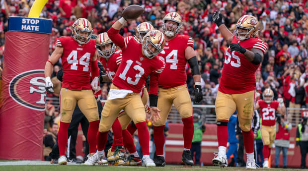 Less Brock Purdy magic, but 49ers made more than enough to put Cowboys away