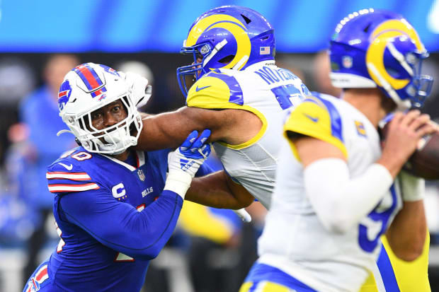 Von Miller turns in two-sack performance in Bills debut: How pass rusher  exposed Rams en route to win