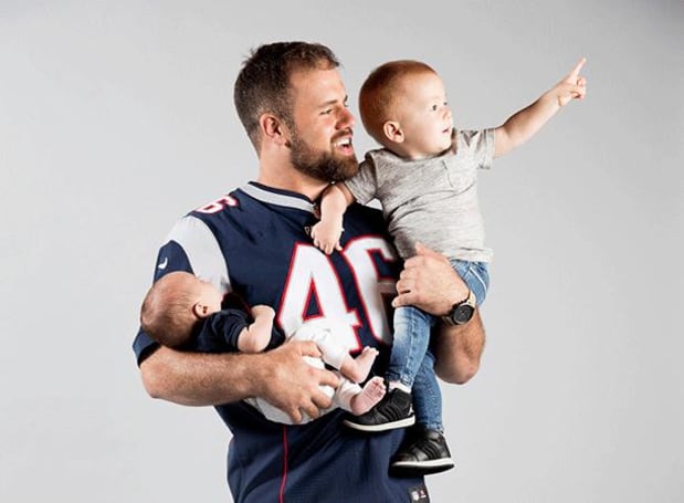 NFL Infant Boys’ Sleep & Play - New England Patriots