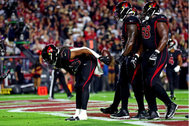 Arizona Cardinals RB Keaontay Ingram Elated After Scoring First NFL TD -  Sports Illustrated Arizona Cardinals News, Analysis and More