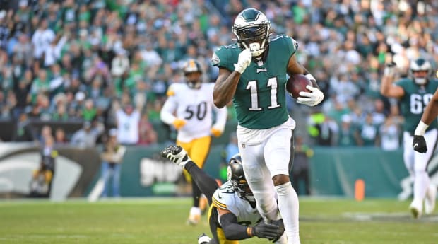 Eagles-Texans Parlay: Miles Sanders O/U 79.5 Yards Rushing Nov. 3