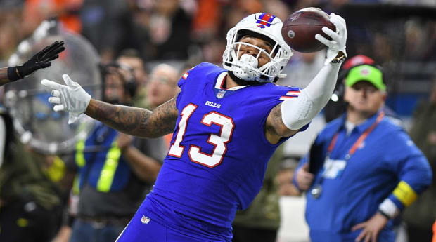 Bills vs. Lions Week 12 prop picks: Bet on Allen, Diggs to pop on