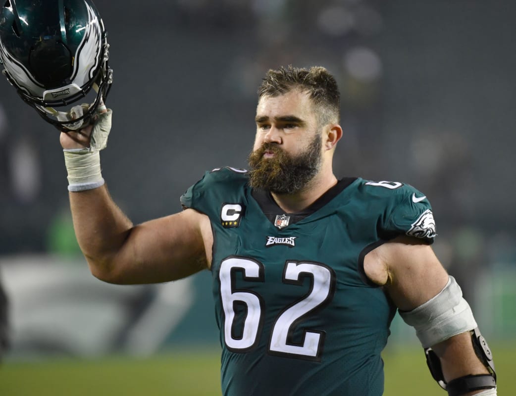 Jason Kelce, Eagles C: An American Football Center for The Philadelphia Eagles of The NFL