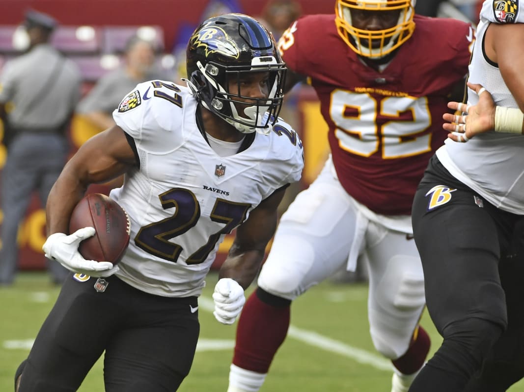 Baltimore Ravens RB J.K. Dobbins Out For Season With Torn Achilles