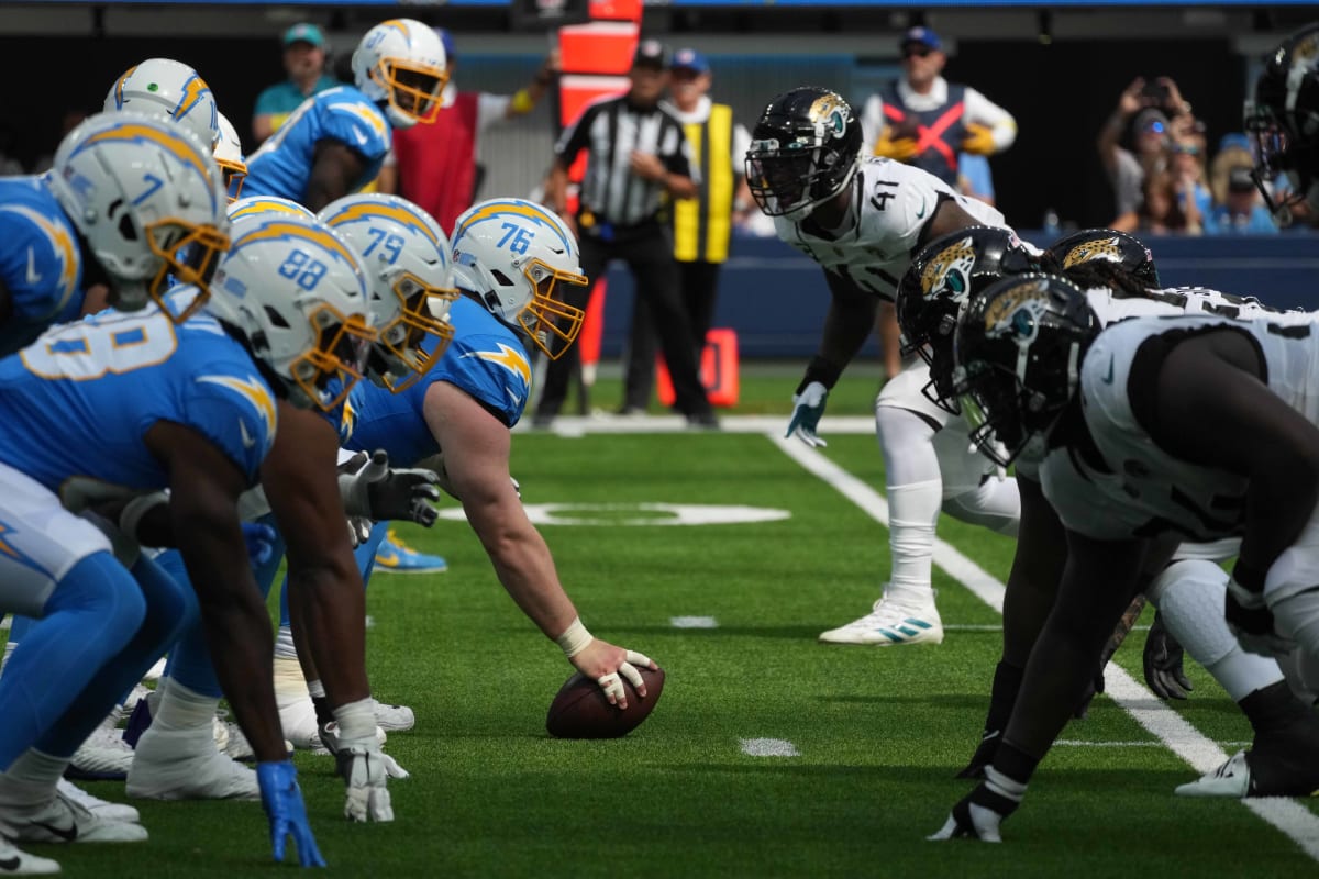 What channel is San Diego Chargers game vs. Jacksonville Jaguars