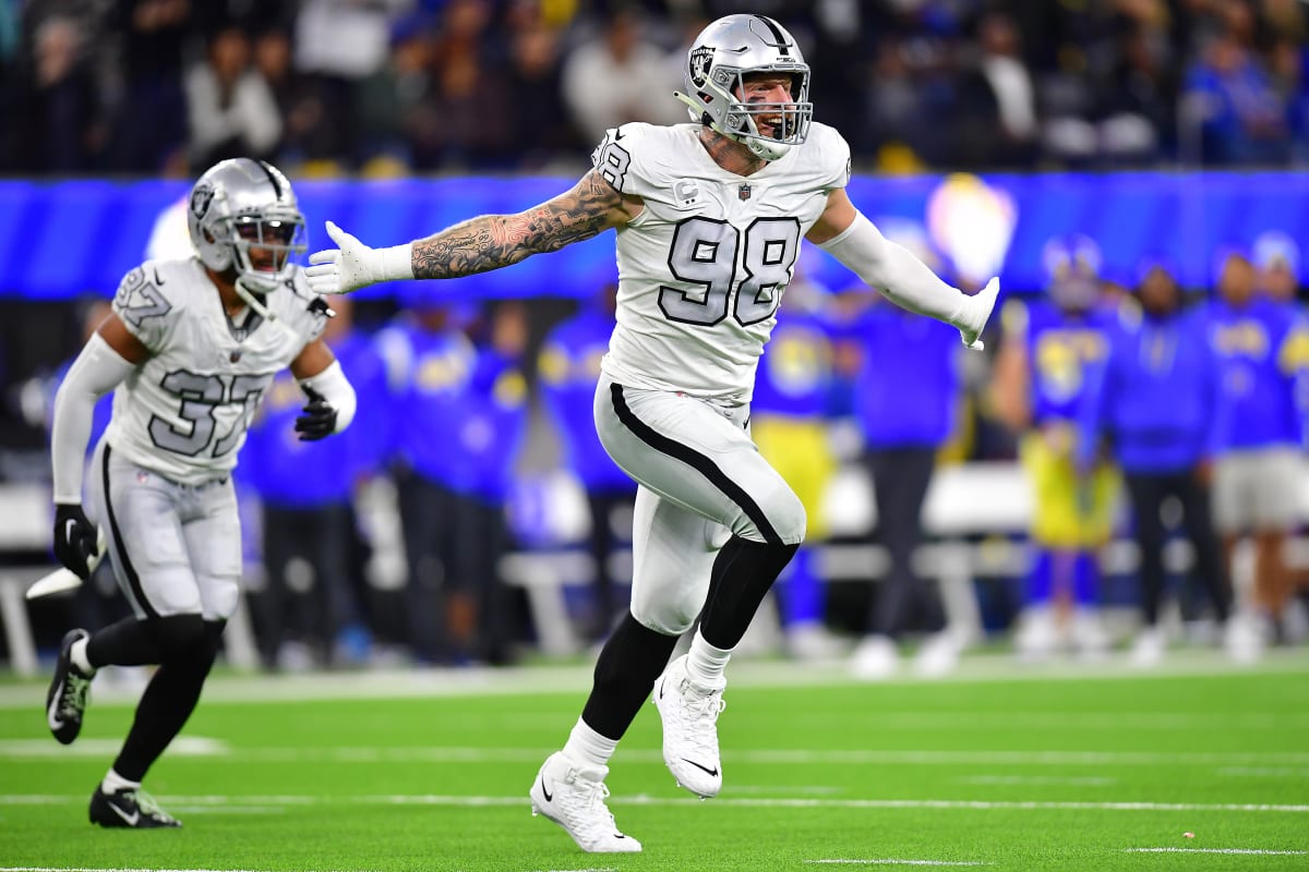 Raiders’ Maxx Crosby Opens Up About Addiction, Special Tattoo of His ...