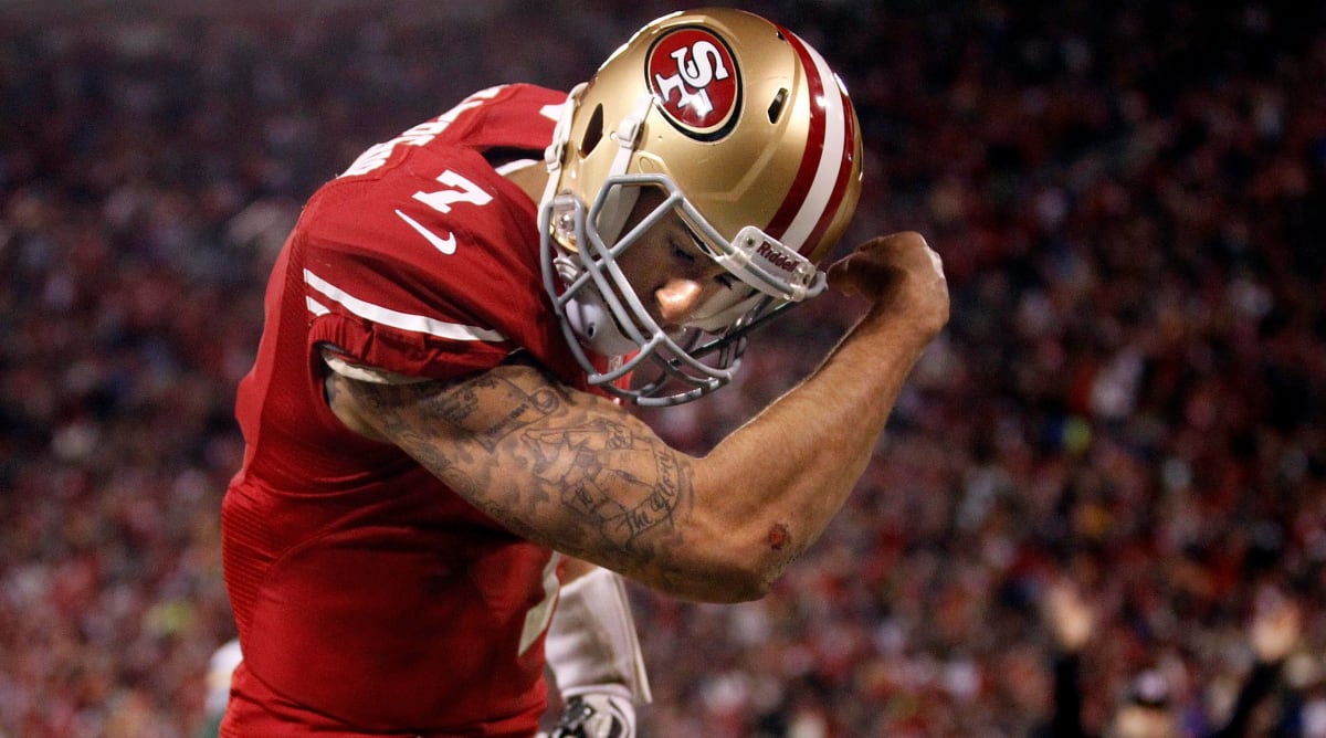 Colin Kaepernick outguns Aaron Rodgers to give 49ers 34-28 win