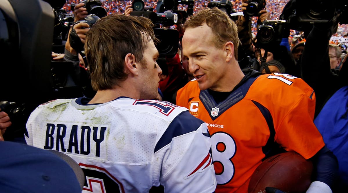 Patriots fans remember Peyton Manning in the right frame - as 'a