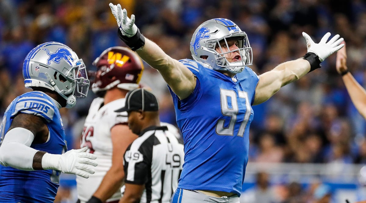 New Detroit Lions uniforms are 'coming soon,' per Amon-Ra St. Brown - Pride  Of Detroit