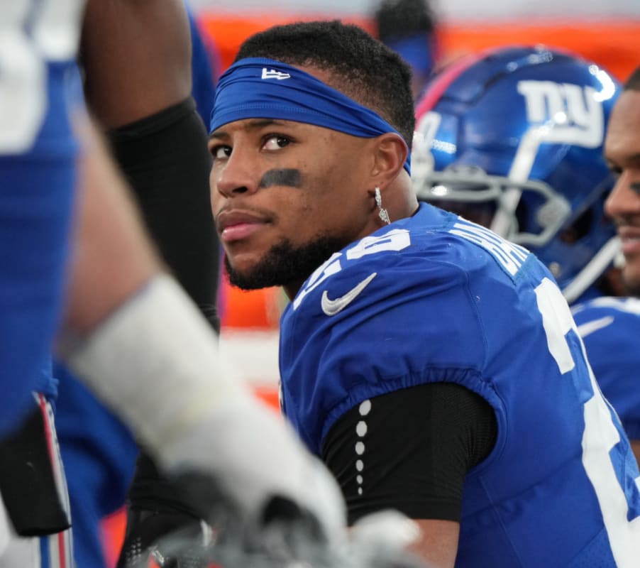 Giants: Andrew Thomas ruled out, Saquon Barkley questionable in Week 4