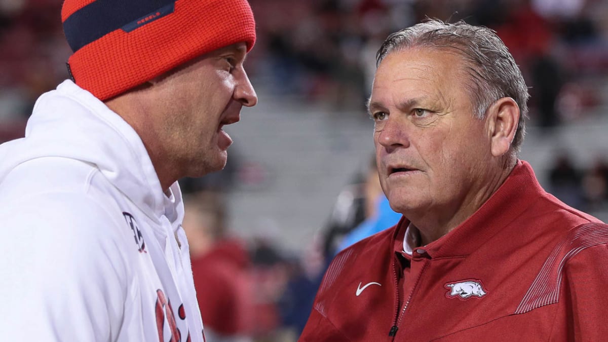 Analyzing Arkansas Coach Sam Pittman and Ole Miss Coach Lane Kiffin's