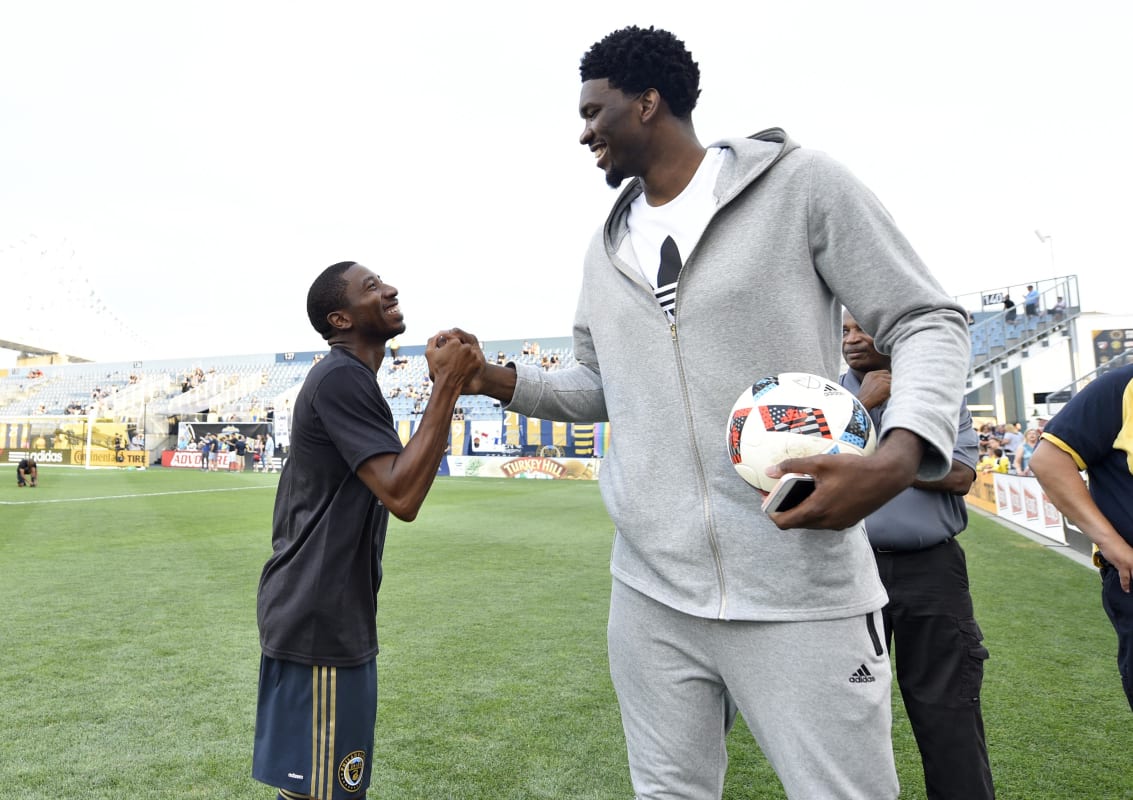 76ers' Joel Embiid Says Soccer, Not Basketball, Is His First Love