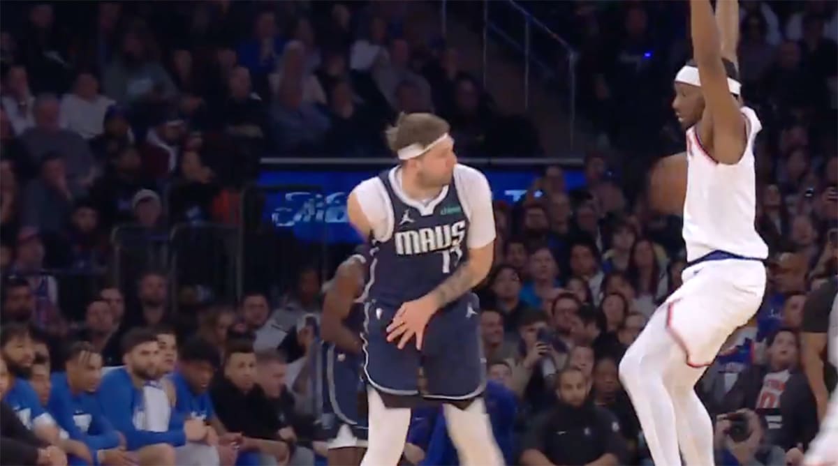 Mavericks’ Luka Doncic Left NBA Fans Floored With Perfect Behind-the-Back Pass