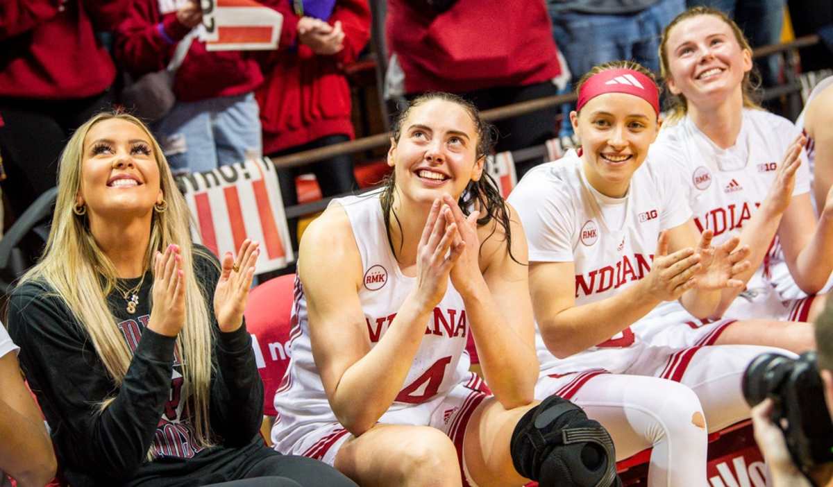 Indiana Women's Basketball Makes History: Mackenzie Holmes Breaks ...